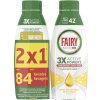 Gel do myčky Fairy Platinum Gel do myčky Extra Brillo Limone 2 x 840 ml 84 dávek