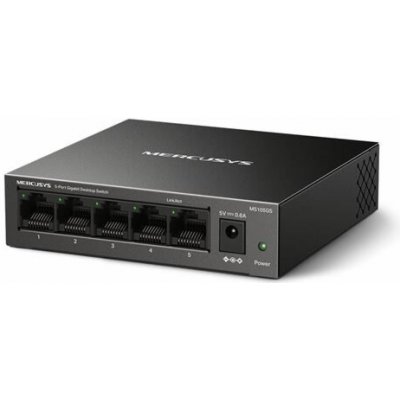 TP-Link Mercusys MS105GS 5portový gigabitový stolní switch – Zboží Živě