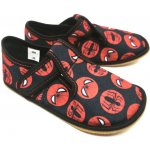 Ef Barefoot papuče Red Spider – Zboží Dáma