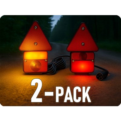 KAMAR Sada svítidel magnet + kabel 7.5m, trojúhelník/2-PACK! [L1070-Z] – Zboží Mobilmania
