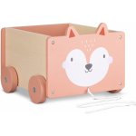 Navaris úložný box na kolečkách lištička 26,4 x 20 x 25,8cm – Zboží Mobilmania