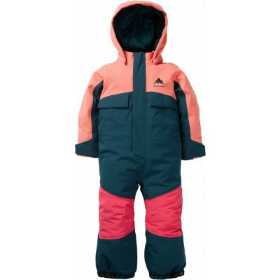 Burton One Piece 2L kombinéza Peach Echo/Deep Emerald – Zboží Dáma