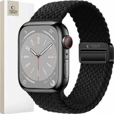 Tech-Protect Nylon Mag na Apple Watch 42 / 44 / 45 / 49 mm, černý TEC312764 – Zboží Živě