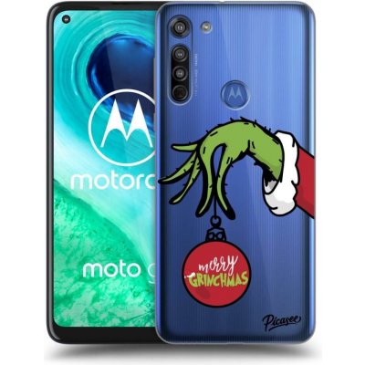 Picasee silikonové Motorola Moto G8 - Grinch čiré – Zboží Mobilmania