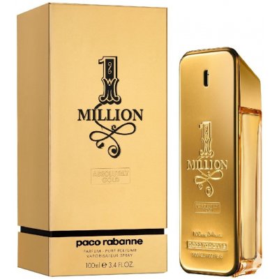 Paco Rabanne 1 Million Absolutely Gold parfémovaná voda pánská 100 ml tester – Zboží Mobilmania