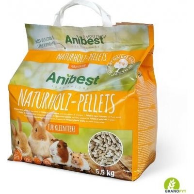 ANIBEST Peletovaná podestýlka pro malá zvířata 10 kg – Zboží Mobilmania