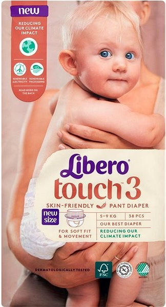 Libero Touch 3 5-9 kg 38 ks