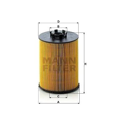 MANN-FILTER HU823x pro vozy BMW, MORGAN, ROLLS-ROYCE, WIESMANN