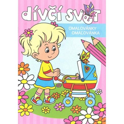 Mezuza Omalovánky A5 Dívčí svět 413990 – Zboží Mobilmania