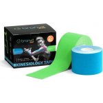 Bronvit Sport Kinesio Tape set 2 x modrá/zelená 5 cm x 6 m – Zboží Mobilmania