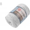 Příze Yarn Art Macrame Cotton 756 světle šedá