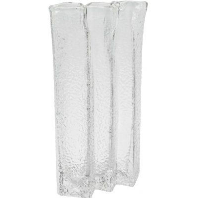House Doctor Skleněná váza Zuri Clear 31 cm, čirá barva, sklo – Hledejceny.cz