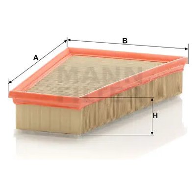 MANN FILTER Vzduchový filtr C 27 124/1 – Hledejceny.cz