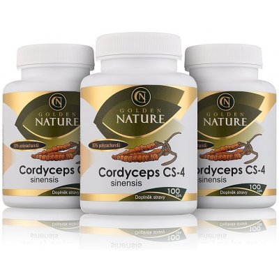 Golden Nature Cordyceps CS 4 300 kapslí – Hledejceny.cz