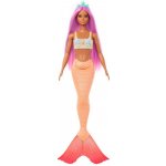 Mattel Barbie Dreamtopia Mořská panna v oranžové HRR05 – Zboží Dáma