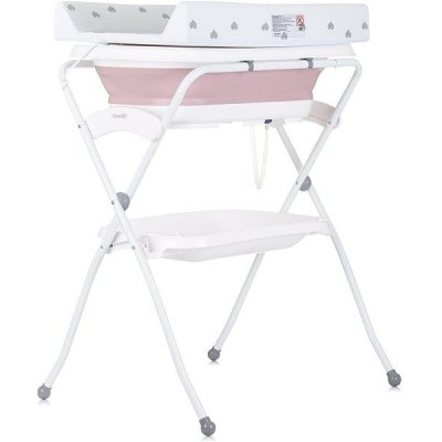 CHIPOLINO S přebalovací podložkou a stojanem Fiore Pink – Zboží Dáma