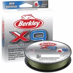 Berkley Šňůra X9 1m 0,12mm LOW VIS green – Zboží Dáma
