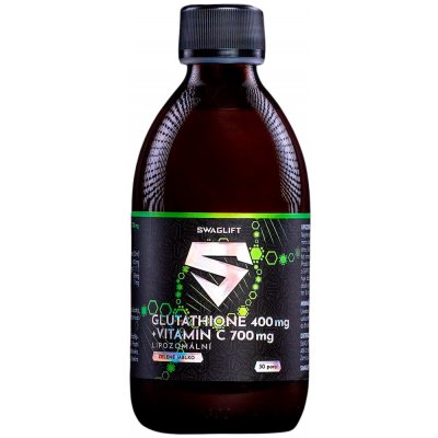 SWAGLIFT Lipozomální Glutathione 400 mg + Vitamin C 700 mg 300 ml – Hledejceny.cz