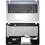 Klávesnice Asus X540S X540L X543M R540S F540 - Stříbrný palmrest – Hledejceny.cz