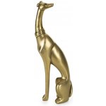 EUROFIRANY DEKORAČNÍ SOŠKA DOG 13X7X36 CM ZLATÁ – Hledejceny.cz