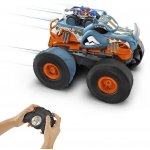 Hot Wheels Monster Trucks HW dálkově ovládaný kabriolet 1:12 Rhinomite s hračkou Race Ace truck 1:64 – Hledejceny.cz