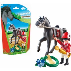 Playmobil 9261 Žokej s koněm