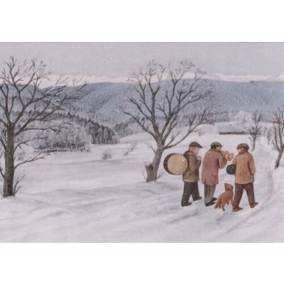 Pohlednice Koledníci – Zboží Dáma