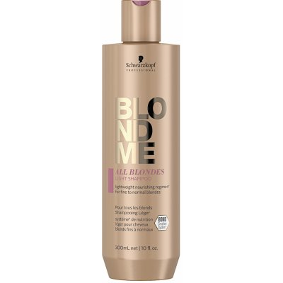 Schwarzkopf BlondME All Blondes Light Shampoo 300 ml – Zboží Mobilmania