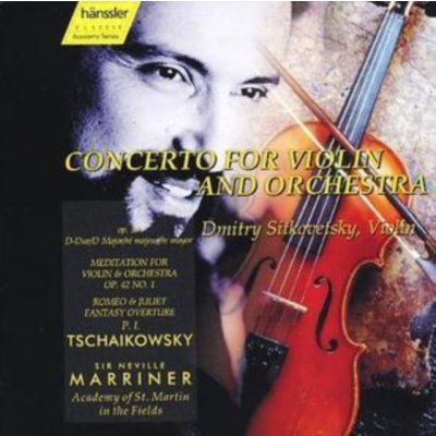 Sitovetsky, Academy Of St. Martin - Sir Neville Marriner - Czajkowski - Concerto For Violin And Orchestra – Zboží Mobilmania