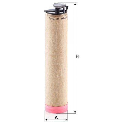 MANN-FILTER Vzduchový filtr MANN MF CF8100 – Hledejceny.cz