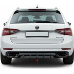 Milotec Difuzor zadního nárazníku Škoda Superb III 2015 - 2024 černý | – Hledejceny.cz