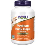 Now Foods Psyllium Husk 500 mg 200 rostlinných kapslí – Hledejceny.cz