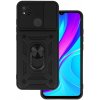 Pouzdro a kryt na mobilní telefon Xiaomi TopQ Ultra odolný Armor Lens pro Xiaomi Redmi 9C černý