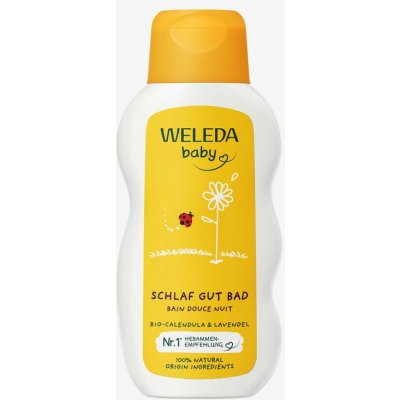 Weleda baby "dobře se vyspi" přísada do koupele s bio měsíčkem a levandulí 200 ml – Sleviste.cz