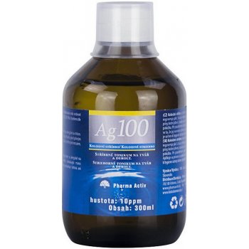 Pharma Activ Koloidní stříbro Ag 100 10 ppm 300 ml