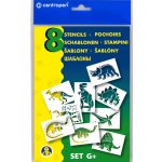 Centropen Šablony A5 Dinosauři 8 ks – Sleviste.cz