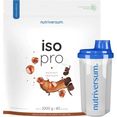 Nutriversum Iso Pro Protein, 1000 g – Zbozi.Blesk.cz