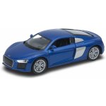 Welly Audi R8 V10 model modrá 1:34