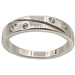 Amiatex Stříbrný prsten 104731