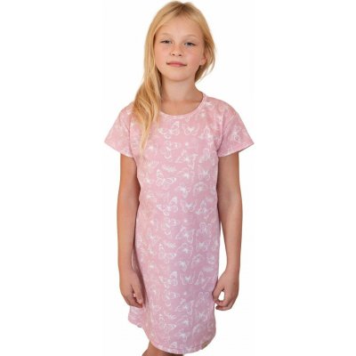 Esito noční košile Motýlek růžová – Zboží Mobilmania