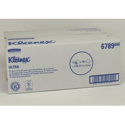 Kimberly Clark Kleenex 2 vrstvy, ultra bílé, 2790 ks