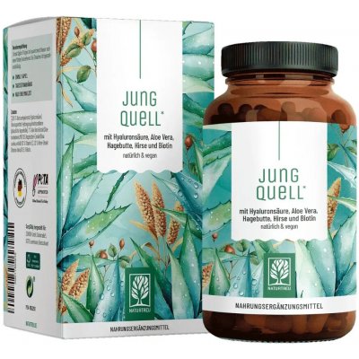 Naturtreu Pramen mládí Komplex kyseliny hyaluronové, aloe vera, šipek a biotinu 90 kapslí – Hledejceny.cz