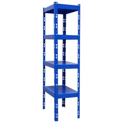 ZLKL Regál 1500 x 750 x 400 mm modrý P00167-7 – Sleviste.cz