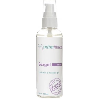 Intimfitness Sexgel lubrikační gel neutral 100 ml – Sleviste.cz