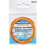 Hanák Competition Monofilní muškařský návazec Czech Nymph ujímaný bezuzlový 9 m bicolour – Hledejceny.cz