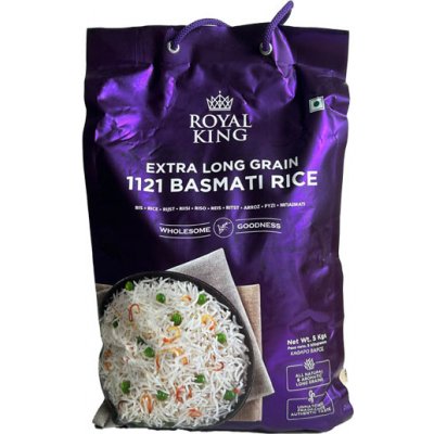 Royal King extra dlouhá Basmati rýže 5 kg – Zbozi.Blesk.cz