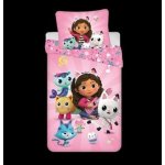 Jerry Fabrics Povlečení Gábinin kouzelný domek Bavlna 140x200 70x90 – Zboží Mobilmania