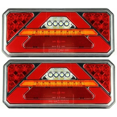 TT Technology Sada obdélníkových sdružených LED NEON svítilen s dynamickými blinkry, 5 funkcí, 12–24 V – TT.12515 – Hledejceny.cz