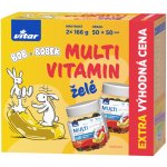 Vitar Multivitamin Bob a Bobek želé 2 x 50 bonbónů – Hledejceny.cz