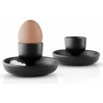 Nordic Kitchen kalíšek na vejce 11 cm černá kamenina, Eva Solo sada 2 ks – Zboží Dáma